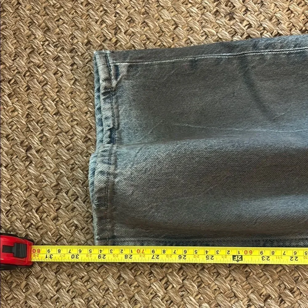 Free People Gray Relaxed Jeans